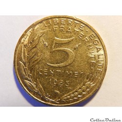 5 centimes Marianne 1983
