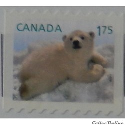 Canada 02573 Ours blanc 1.75$ de 2011
