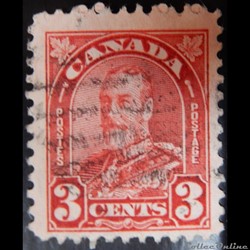 Canada 00145 roi George V 3c de 1931