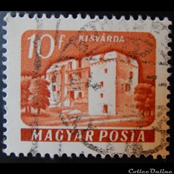 Hongrie 01335A Kisvarda 10f de 1961