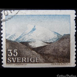 Suède 00558 Fell 35öre de 1967
