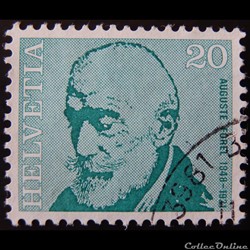 Suisse 00887 Neurologue Auguste Forel 20cts de 1971