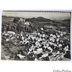 CPA de Lichtenberg, vue aérienne, Bas-Rhin