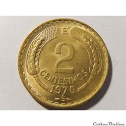 2 centesimos de 1970