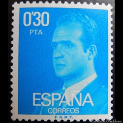 Espagne 02056 roi Juan Carlos I 0.30Ptas de 1977