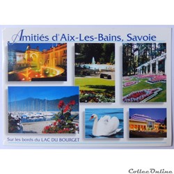CP de Savoie, Aix-les-Bains, lac du Bourget