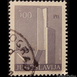 Yougoslavie 01483B Monument Belcista 5 Din de 1974
