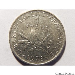 1 franc semeuse 1973