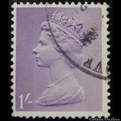 Royaume-Uni 00484 reine Elisabeth II 1S de 1967