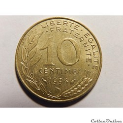 10 centimes Marianne 1994 "dauphin"