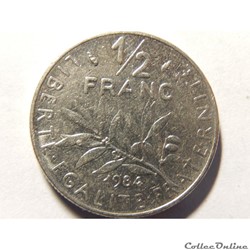 50 centimes Semeuse 1984