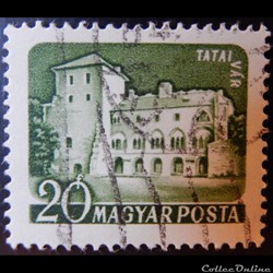 Hongrie 01336 Tata 20f de 1960