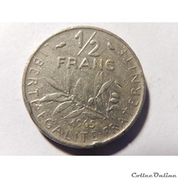 50 centimes Semeuse 1965