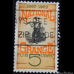 Etats Unis 00826 poster National Grange de 1870 5c de 1967