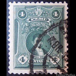 Pérou 00204 Mariano Melgar 4c de 1925