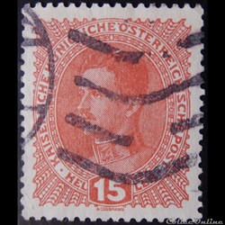 Autriche 00162 empereur Karl I 15H de 1917