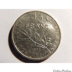 50 centimes Semeuse 1973