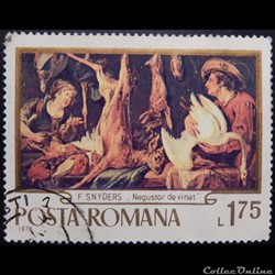 Roumanie 02565 le marchand 1.75 Lei de 1970