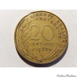 20 centimes Marianne 1963