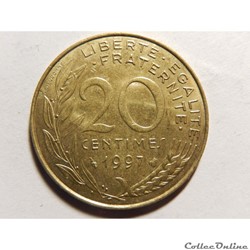 20 centimes Marianne 1997