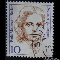 Allemagne RFA 01191 Paula Modersohn-Becker 10pf de 1988