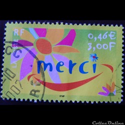 03379 Merci 3F - 0.46€ de 2001
