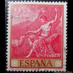 Espagne 01167 peinture de José de Ribera 2.50Ptas de 1963