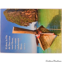 CP Citation biblique, paysage