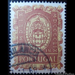 Portugal 00871 sceau de l'université d'Evora 1$ de 1960