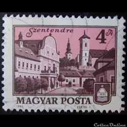 Hongrie 02728 Szentendre 4ft de 1980