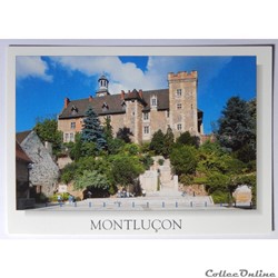 CP de l'Allier, Montluçon, château des Ducs de Bourbon