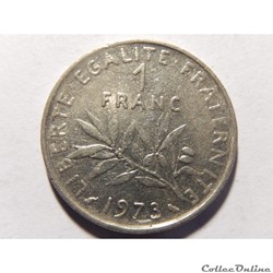 1 franc semeuse 1973
