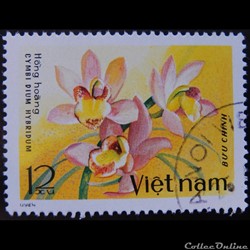 Viet-Nam 00192 orchidée 12xu de 1979