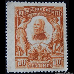 Haïti 00087 général Pierre Nord Alexis 10c de 1904