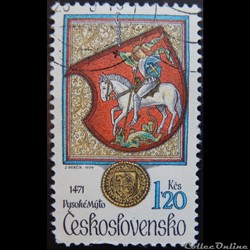 Tchécoslovaquie 02337 Vysoké Myto 1.20 Kcs de 1979