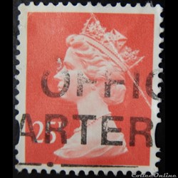 Royaume-Uni 01710 reine Elisabeth II 25p de 1993
