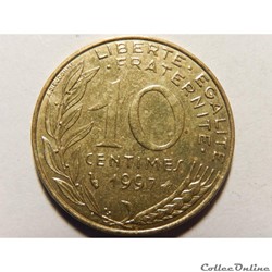 10 centimes Marianne 1997