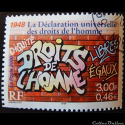 03354 1948 - La Déclaration universelle des droits de l´homme 3F - 0.46€