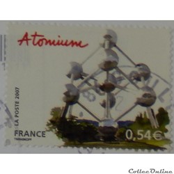 04076 Bruxelles, Atomium 0.54€ de 2007