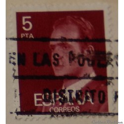 Espagne 01993 roi Juan Carlos I 5Ptas de 1976