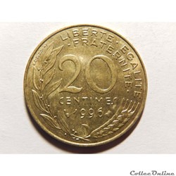 20 centimes Marianne 1996