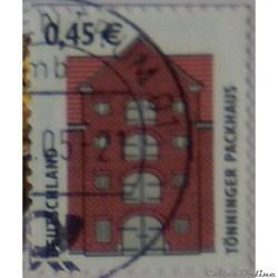 Allemagne RFA 02127 maison de Tönning 0.45€ de 2002