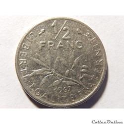 50 centimes Semeuse 1967