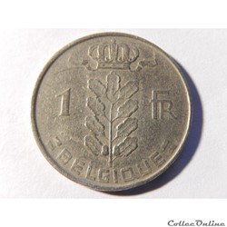 Belgique, 1 Franc 1951