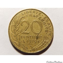 20 centimes Marianne 1979