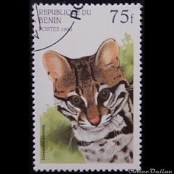 Bénin 00710AR Ocelot 75f de 1996