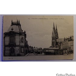 CPA de la Marne, Chalons-sur-Marne, la place Godart