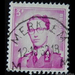 Belgique 01067 roi Baudouin 3F de 1958