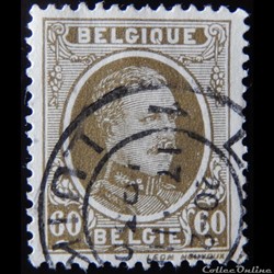 Belgique 00255 roi Albert I 60c de 1927
