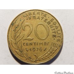 20 centimes Marianne 1976